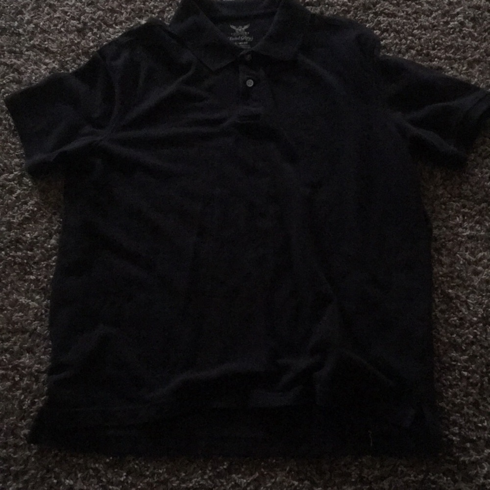 Black Faded Glory polo